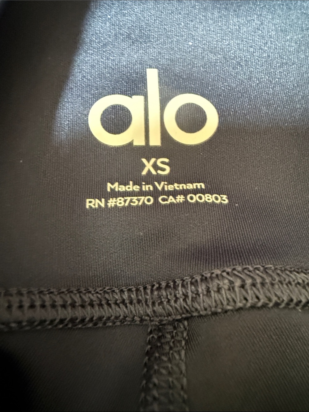 Alo 7/8 High Waist Airlift Leggings XS - Picture 3 of 6